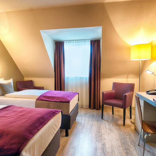 غرفة كومفورت بسرير كينج، Leonardo Hotel Mannheim Ladenburg 10/10