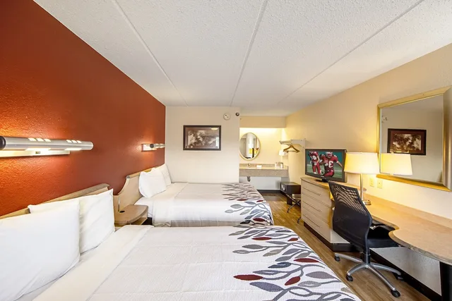 غرفة قياسية بسريرين مزدوجين، Red Roof Inn Hilton Head Island 2/6