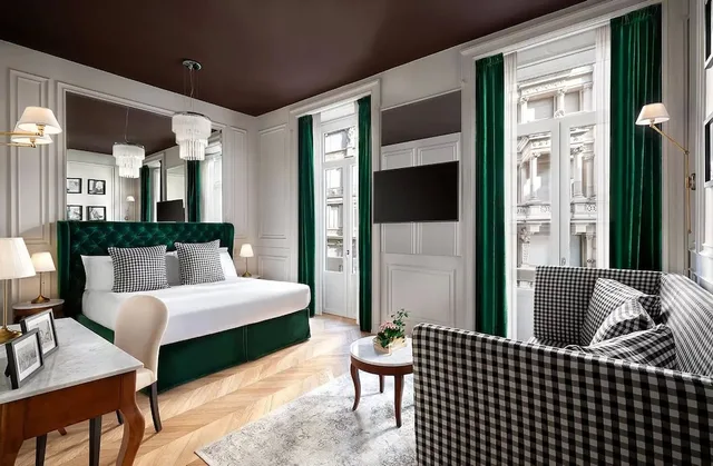 غرفة ديلوكس بسريرين منفصلين وسرير كوين بإطلالة، Matilde Boutique Hotel, WorldHotels Elite 6/9
