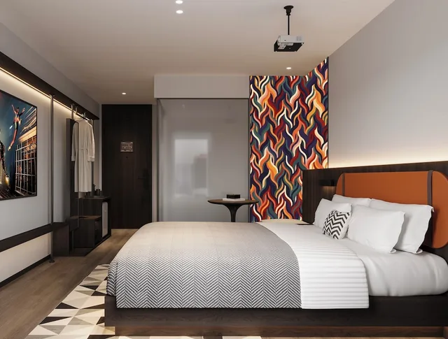 Basic, Queen Bed, No Window، Merica Hotel -Chongqing Jiefangbei 2/3