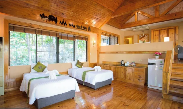 كابينة ديلوكس بسرير كينج وسريرين مزدوجين، Bhumisiri Hill Khaoyai 6/9