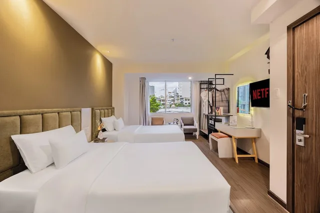 غرفة بريميوم ديلوكس بسريرين منفصلين، A25 Hotel - 55 Le Anh Xuan 3/10