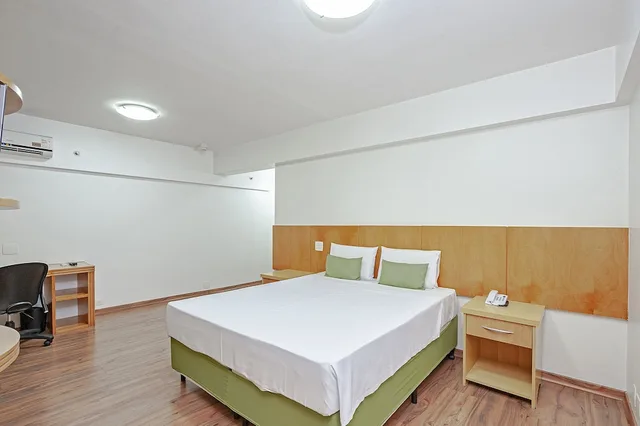 غرفة عائلية بسرير مزدوج وسريرين منفصلين، Slim Hotel Sao Paulo Congonhas - Aeroporto 6/10