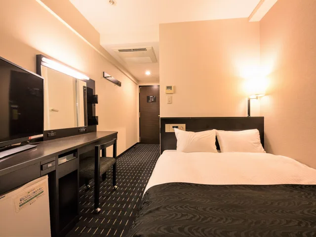 غرفة بسرير مزدوج بغرفة نوم واحدة، Apa Hotel Niigata Furumachi 1/6