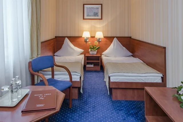 غرفة بسريرين منفصلين، Vega Hotel 3/4