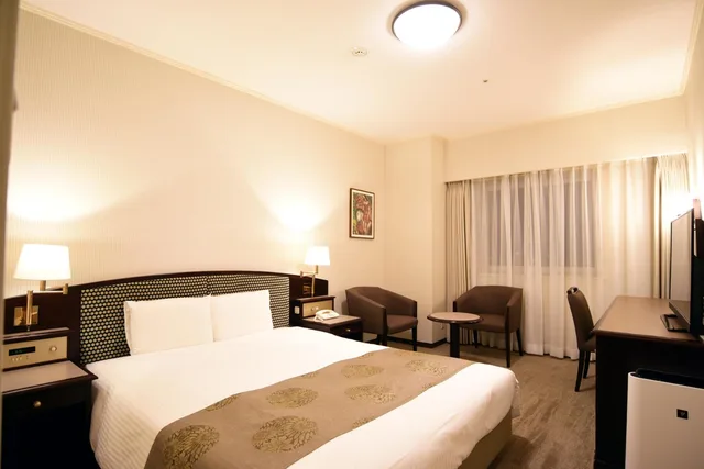 غرفة بسرير مزدوج للمدخنين، Hotel Sankyo Fukushima 1/2
