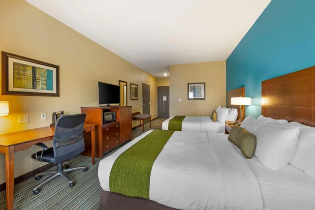 غرفة بسريرين كوين لذوي الإعاقة، Best Western Plus Patterson Park Inn 1/7