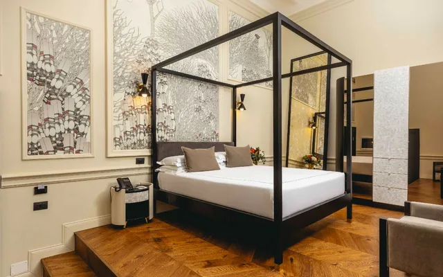 غرفة بريستيج مفردة بسرير مزدوج، Roma Luxus Hotel 2/3