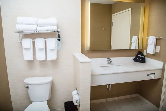 غرفة بسريرين كوين لذوي الإعاقة، Fairfield Inn Suites By Marriott Pocatello 1/1