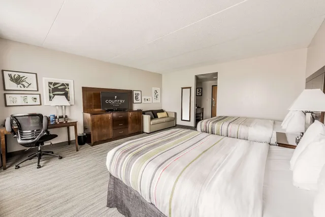 جناح استوديو بسريرين كوين مع أريكة، Country Inn and Suites By Radisson Cookeville TN 1/1