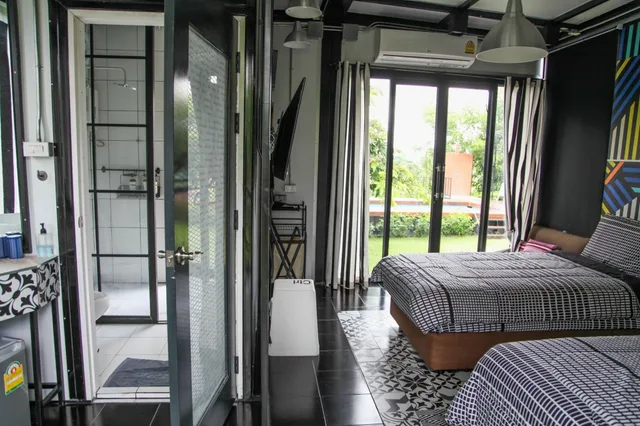 Mood of Love, 1 Double and 1 Single Bed, House Of Love Khao Yai 1/2
