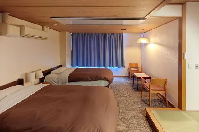 Japanese Western, Standard, Twin Beds, 2 Futon Beds, Indoor Bath، Ooedo Onsen Monogatari Kaike 1/1