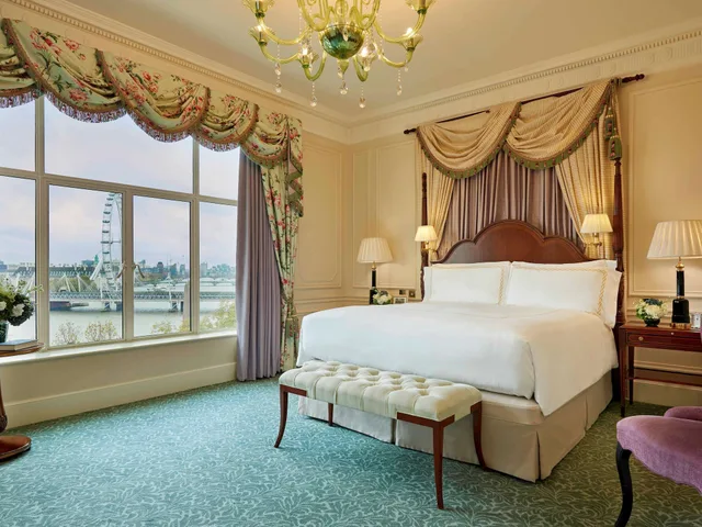 جناح بإطلالة على النهر بغرفة نوم واحدة، The Savoy Hotel 2/9