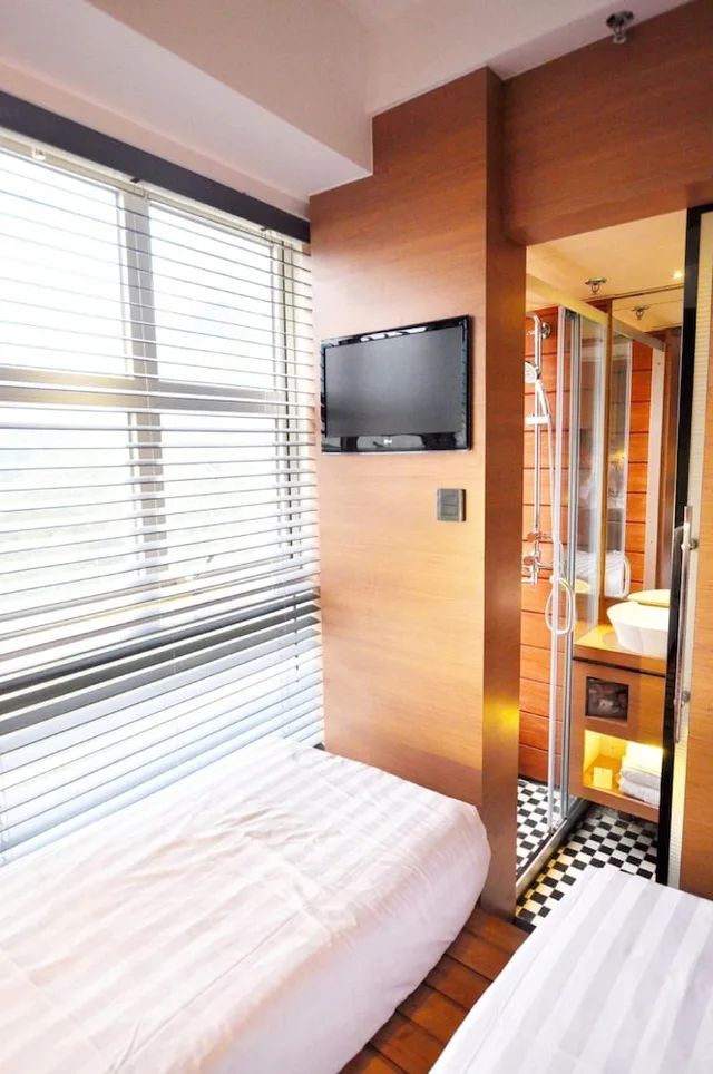 غرفة بسريرين منفصلين، Bluejay Residences 3/8