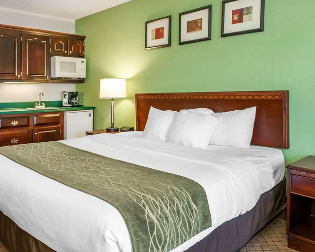 جناح بسرير كينج بغرفة نوم واحدة، Comfort Inn Goshen, IN 1/2