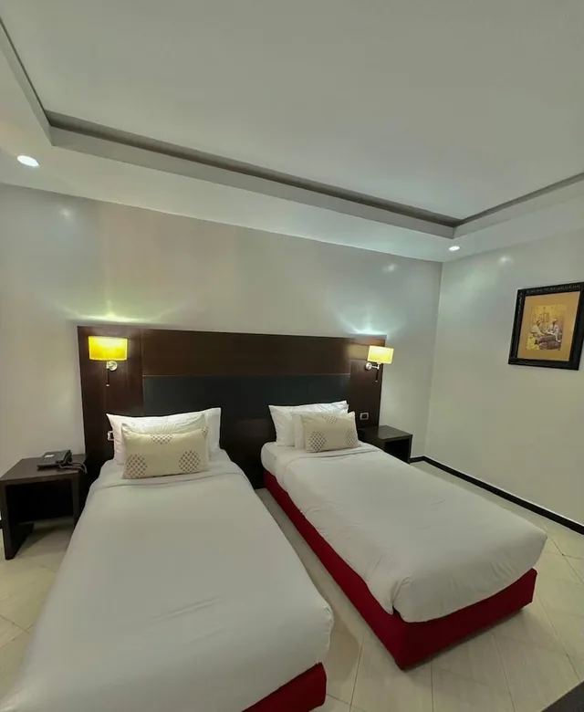 غرفة بسريرين منفصلين، Hotel Oscar 1/3