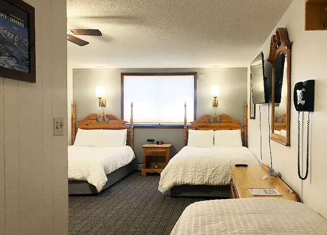 Room, 1 Single and 2 Queen Beds, Low Floor، Tyrolean Lodge 1/9