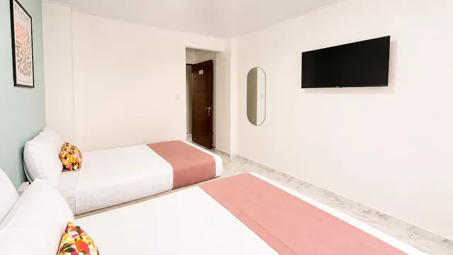Family, 1 Single and 2 Double Beds, Private Bathroom، Hotel Taybo Kai By St Hoteles 5/10