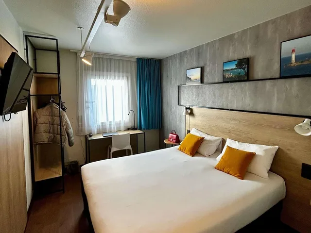 غرفة عائلية بسريرين مزدوجين، Ibis St Malo La Madeleine 1/8