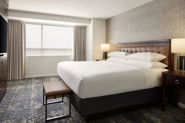 غرفة بسرير كينج بإطلالة على المدينة مع أريكة لذوي الإعاقة، Sheraton Valley Forge King of Prussia 2/4