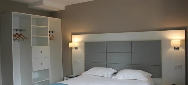 غرفة بسرير مزدوج لذوي الإعاقة، Hotel Le Quincangrogne 3/6