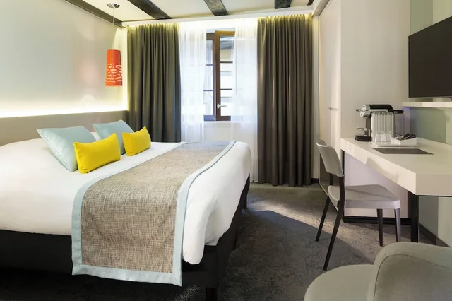 غرفة ديلوكس بسرير مزدوج، Hotel Le Colombier 3/10