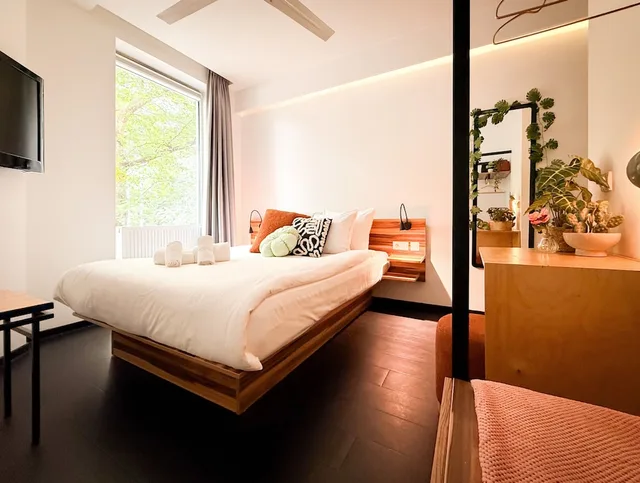 غرفة سوبيريور كبيرة بسرير كوين، De Pijp Boutique Hotel 5/10