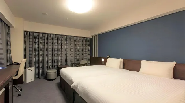 غرفة قياسية مفردة بسريرين منفصلين للمدخنين، Richmond Hotel Fukuoka Tenjin 1/1
