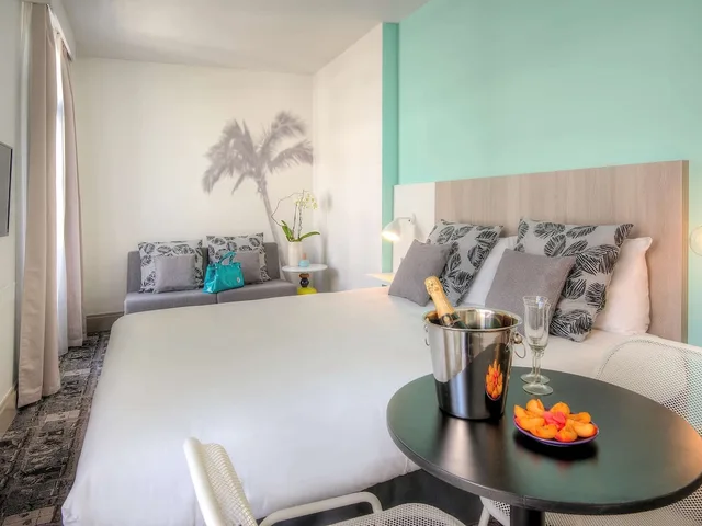 غرفة بسرير مزدوج بإطلالة على المدينة بشرفة، Ibis Styles Nice Centre Gare 6/10