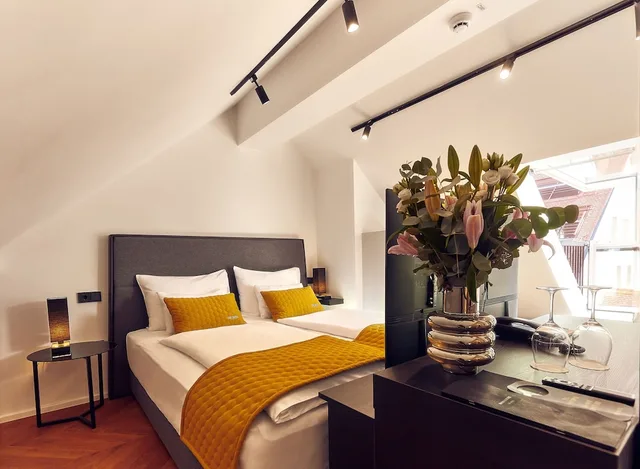 Panoramic, Studio, Queen Bed, The Hotel Ljubljana 1/3