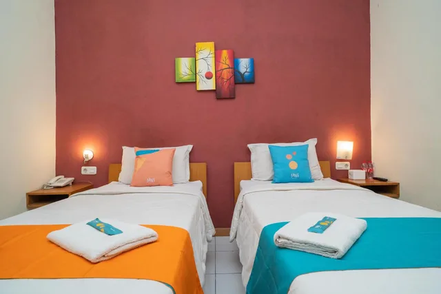 غرفة سوبيريور بسريرين منفصلين، Sans Hotel Fif Fa Malang (ex OYO 3798 Fif fa Inn Pisang Kipas) 2/10