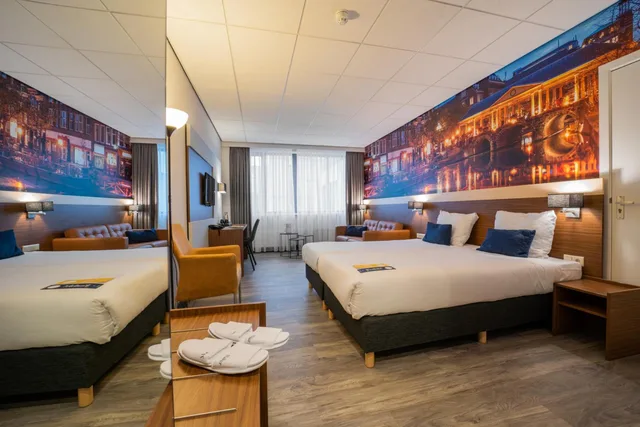 غرفة ديلوكس، Tulip Inn Leiden Centre 5/10