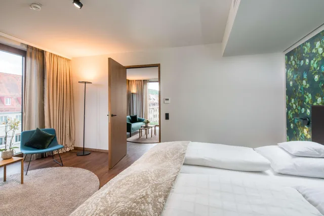 Junior Suite, King Bed, Terrace, Kitchen, Main Building, Best Western Premier Hotel Rebstock 2/3