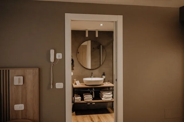 غرفة جونيور بسرير كينج وسرير فردي، Hotel Garni Venezia 10/10