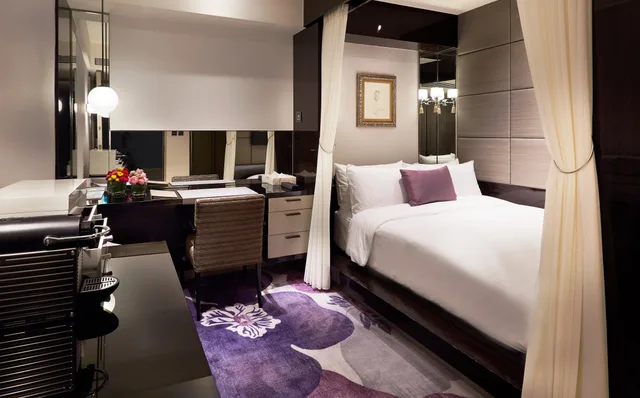 غرفة قياسية بسرير مزدوج، Taipei Fullerton Hotel Maison North Ex Fuxing North 1/3
