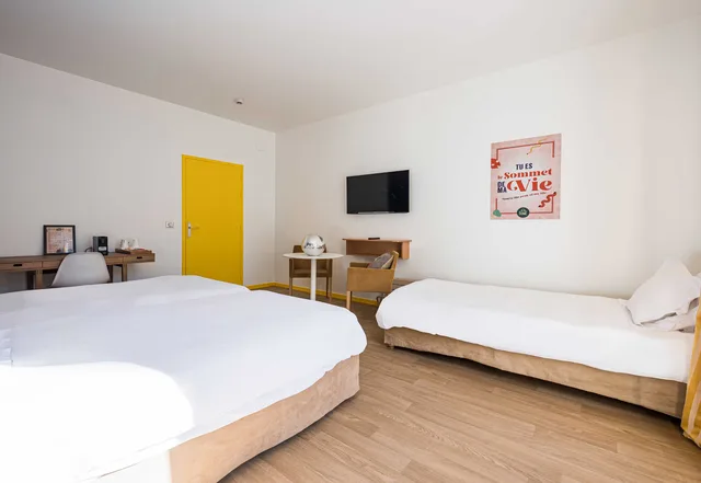 غرفة كومفورت ثلاثية، B&B HOME Brides-les-Bains Les 3 Vallees 2/4