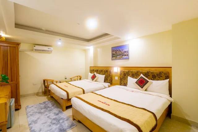غرفة ديلوكس بسريرين كوين، Sapa Snow Hotel 2/10