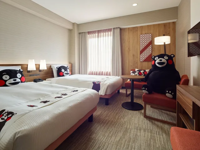 Twin Beds, Mitsui Garden Hotel Kumamoto 1/2
