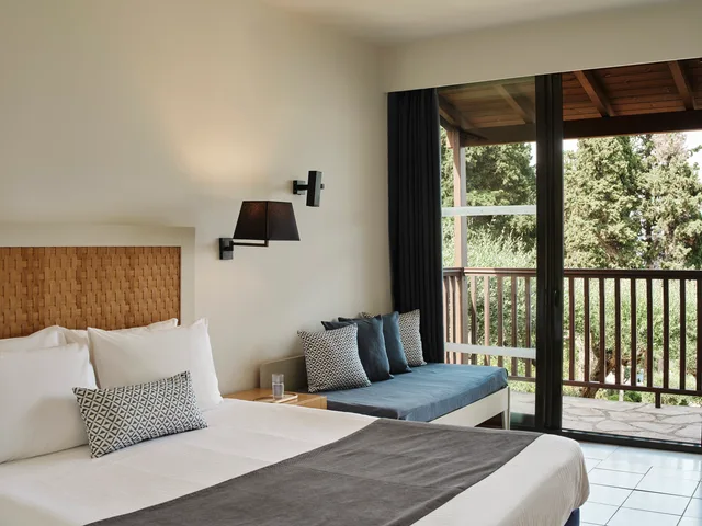 غرفة بإطلالة على الحديقة، Aeolos Beach Resort Corfu 1/4