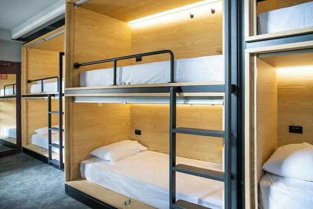Capsule, Female Only, Bunk Bed، The Capsule Hotel 1/2