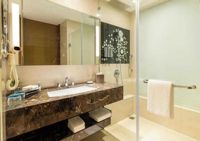 غرفة بسريرين منفصلين بإطلالة على المدينة، Courtyard By Marriott Agra 6/7