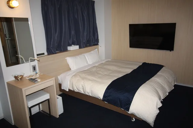 غرفة ديلوكس بسرير مزدوج في الملحق، Okayama Square Hotel 1/4