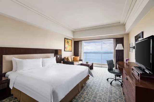 Panorama, King Bed, Ocean Wing، Shangri-La Mactan, Cebu 3/6