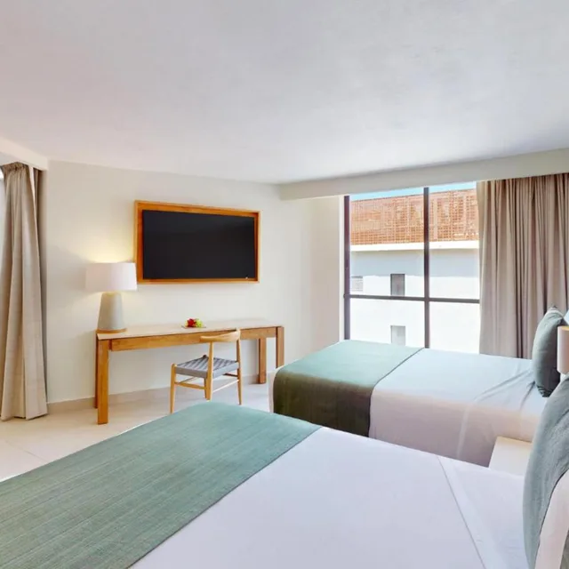 غرفة ديلوكس بإطلالة جزئية على البحر، Park Royal Beach Acapulco - All Inclusive 4/10