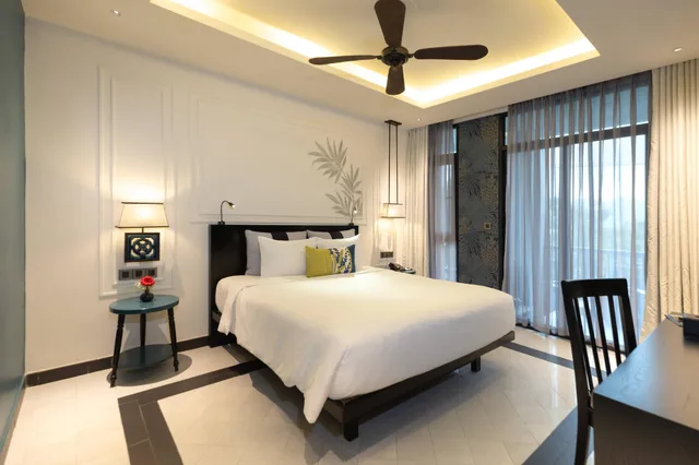 غرفة ديلوكس عائلية بسرير كينج مع أريكة، Maison Vy Hotel 1/2