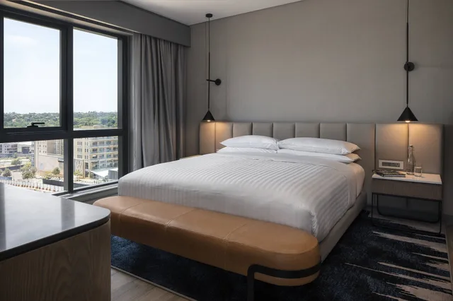 شقة بسرير كينج بغرفتي نوم، Marriott Executive Apartments Johannesburg, Melrose Arch 2/2