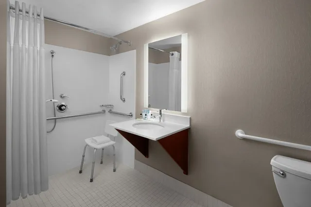 استوديو بسرير كينج مع سرير سحّاب إضافي لذوي الإعاقة، Springhill Suites Pittsburgh Southside Works 2/5