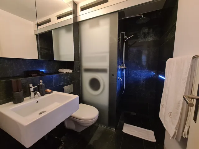 شقة بسريرين كوين بإطلالة على البحيرة بغرفتي نوم، Lucerne Lake View Apartments 4/5