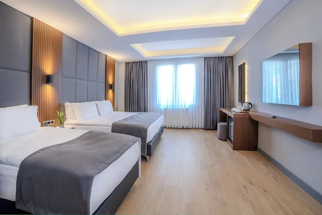 غرفة سوبيريور ثلاثية بسرير كوين وسرير فردي، Hotel El Blanco Istanbul 5/10
