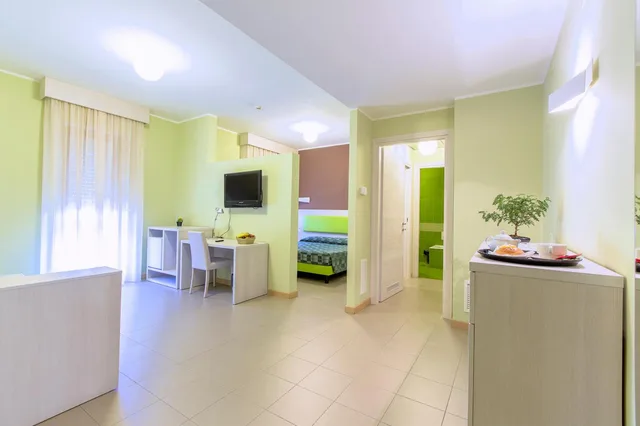 جناح سوبيريور بغرفتي نوم، Hotel Residence Ulivi E Palme 8/10